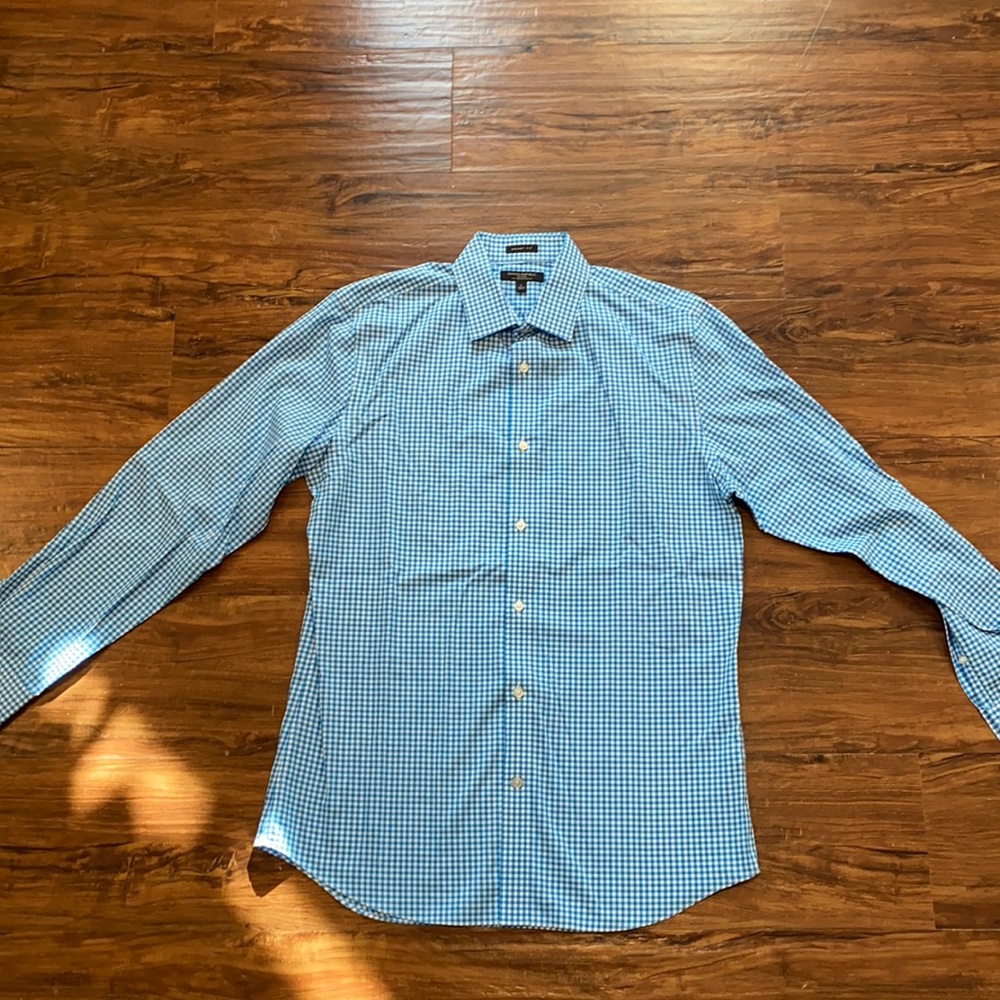 Br Plaid Button Down - image 1
